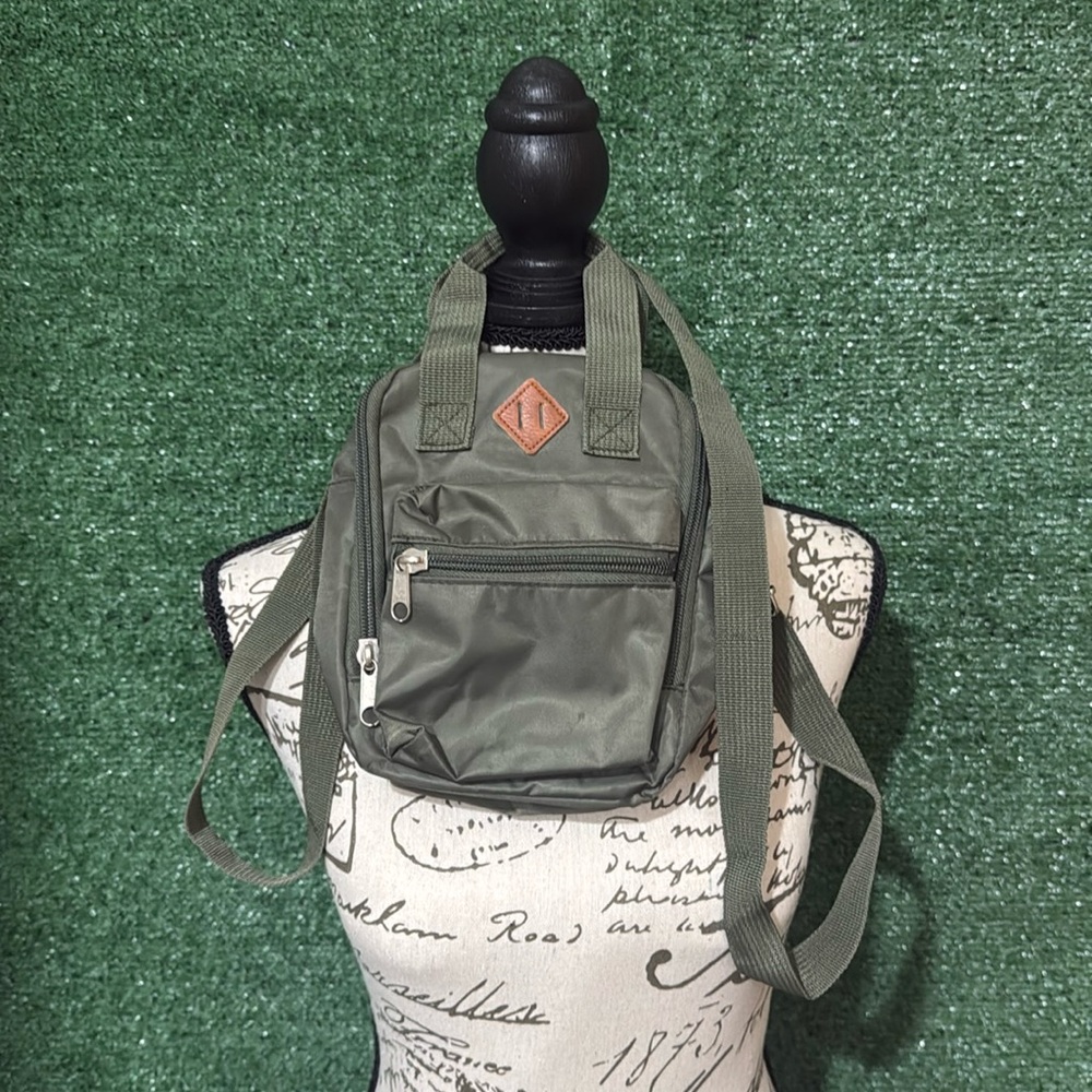 Olive Green Crossbody Bag